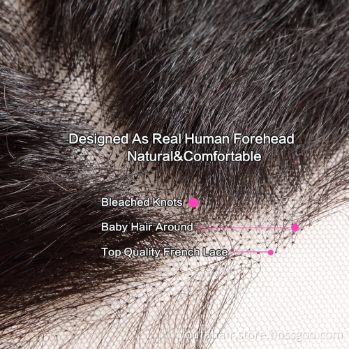 Brazilian Straight Human Hair Swiss Lace Frontal Virgin Hair Pre Colored 13x4 Ombre 2 Tone 1b Purple/Pink/99J/Burg Plucked Hair